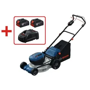 Bosch akumulējamais zāles pļāvējs GRA 18V2-46 SP + BEZ MAKSAS 2x5.0Ah akumulatori un ātrais lādētājs